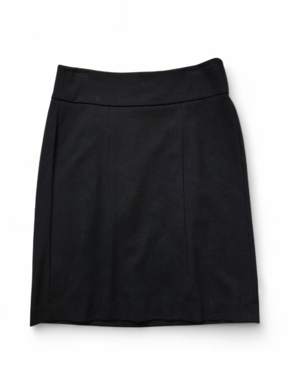 CAbi Black Tailored Pencil Skirt